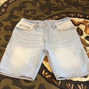 Light Wash Denim Men’s Shorts - Casual Summer Style